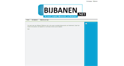 Desktop Screenshot of bijbanen.net